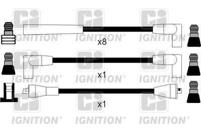 Комплект проводов зажигания QUINTON HAZELL XC887 для JEEP GRAND CHEROKEE