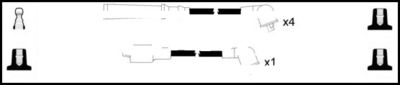 Комплект проводов зажигания LEMARK HOES977 для TOYOTA LAND CRUISER