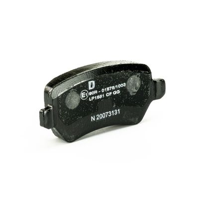 BREMSBELAGSATZ SCHEIBENBREMSE DELPHI LP1681 34