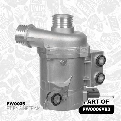 Vodné čerpadlo, chladenie motora ET ENGINETEAM PW0006VR2