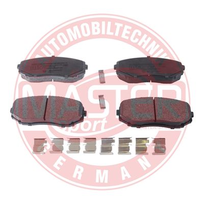 Комплект тормозных колодок, дисковый тормоз MASTER-SPORT GERMANY 13046056062N-SET-MS для MAZDA CX-9