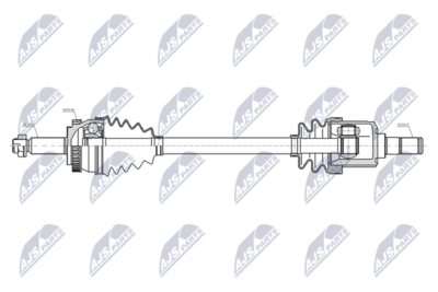 полуоска NTY NPW-HY-702