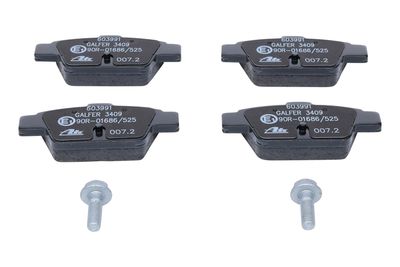 Brake Pad Set, disc brake 13.0460-3991.2