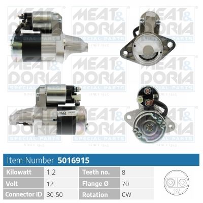 Startér MEAT & DORIA 5016915