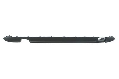 Bumper valance Achter (zwart, met een uitsparing voor de uitlaatpijp: een) past: AUDI A3 8P Hatchback 08.10-08.12