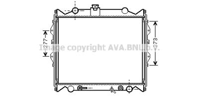 RADIATOR RACIRE MOTOR PRASCO TO2249