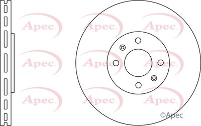 Brake Disc APEC DSK2301