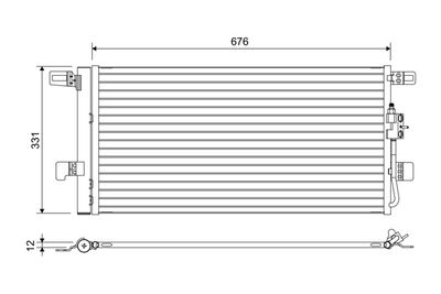 VALEO 822648 Радиатор кондиционера  для AUDI Q5 (Ауди Q5)