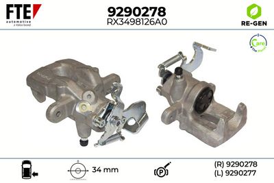 спирачен апарат FTE 9290278