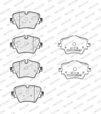 SET PLACUTE FRANA FRANA DISC FERODO FDB4689 1