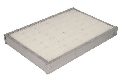 Cabinefilter 340x229x35, patroon past: KOMATSU 820, 838, 860, 890 VALMET 205, 255, 305, 355, 365, 365 FOR, 365 S, 405, 415, 415 M, 455, 465, 465 FOR, 465 S, 504, 555, 565, 565 FOR, 600, 604