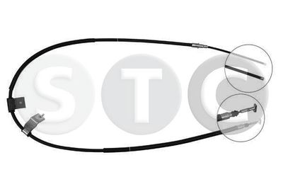 Тросик, cтояночный тормоз STC T481362 для FIAT STRADA