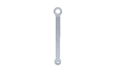 Ks Tools - Kľúč očkový ohnutý 18x19mm