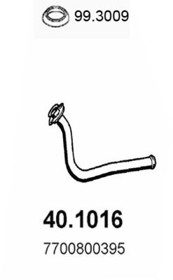 Rura wydechowa ASSO 40.1016