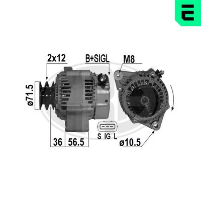 GENERATOR / ALTERNATOR ERA 209686A