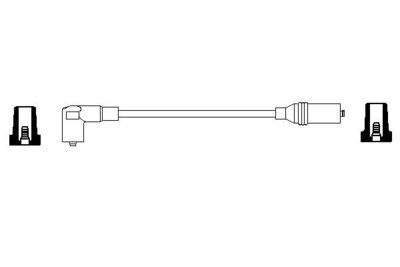 Kabel zapalovací svíčky BOSCH 0 356 904 060