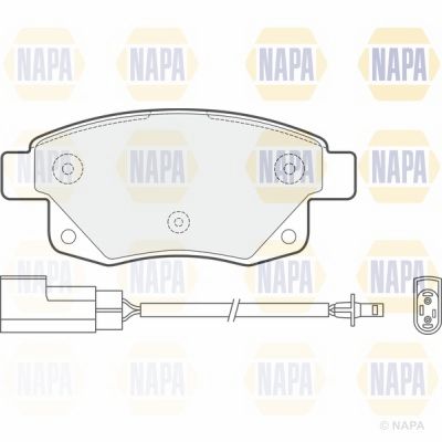 Brake Pad Set NAPA NBP1230