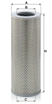 Hydraulisch filter (patroon) past: ALLIS CHALMERS AD3, AD30, AD4, AD40 ASTRA BM 22, BM 22A AVELING-BARFORD MG, MT BARBER GREENE 828 CASE IH 135 CATERPILLAR 307, 307B, 307C, 307D, 308C, 308D CR