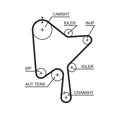 Water Pump & Timing Belt Kit KP15686XS-1