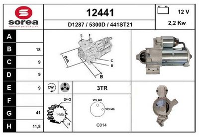 STARTER EAI 12440