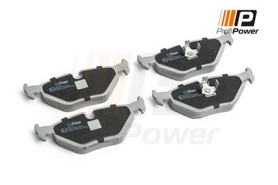 Комплект тормозных колодок, дисковый тормоз ProfiPower 1B2135 для ROVER 75
