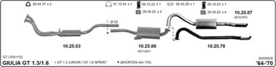 SISTEM DE ESAPAMENT IMASAF 502000026