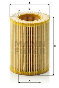MANN-FILTER HU 714 x Масляний фільтр для HYUNDAI (Хендай)
