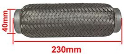Flexible d'échappement HART — 230mm