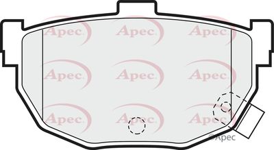 Brake Pad Set APEC PAD674