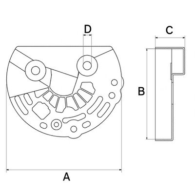 Čepička, generátor HC-Cargo F 032 234 769