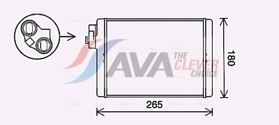 SCHIMBăTOR DE CăLDURă îNCăLZIRE HABITACLU