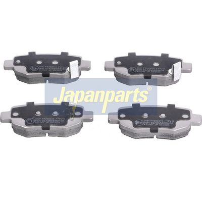 JAPANPARTS Stabdžių trinkelių rinkinys, diskinis stabdys