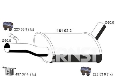 MITTELSCHALLDäMPFER