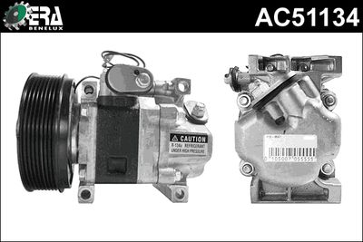 Компрессор, кондиционер ERA Benelux AC51134 для MAZDA 5