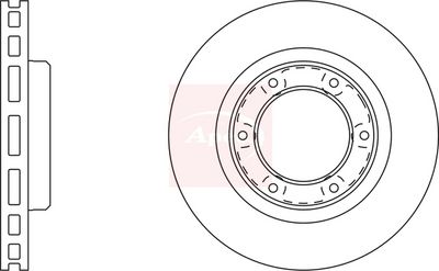 APEC Brake Disc DSK2002