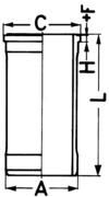 Cylinderhylsa KOLBENSCHMIDT 89568110