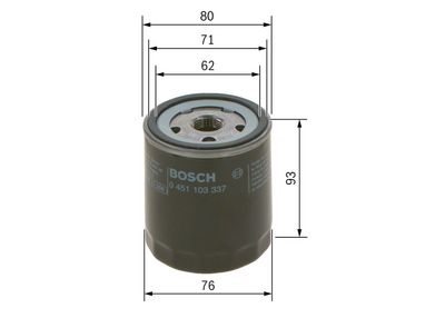 Oil Filter 0 451 103 337