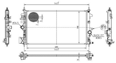 RADIATOR RACIRE MOTOR