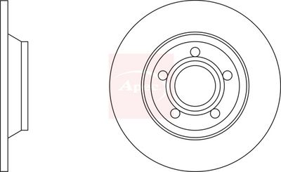 APEC Brake Disc DSK638
