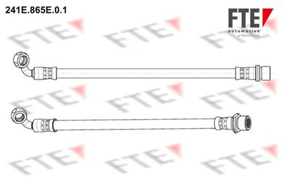 FTE 9240404 Тормозной шланг  для LEXUS GX (Лексус Гx)