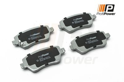 Комплект тормозных колодок, дисковый тормоз ProfiPower 1B1098 для NISSAN MICRA