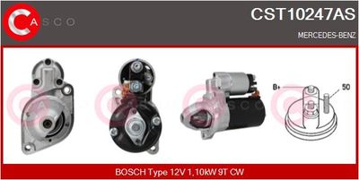CASCO CST10247AS Стартер  для MERCEDES-BENZ CLK (Мерседес Клk)