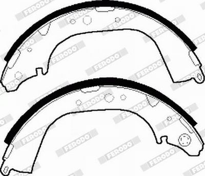 BREMSBACKENSATZ FERODO FSB411 3