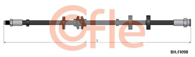 Тормозной шланг COFLE 92.BH.FI098 для ALFA ROMEO 155