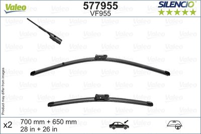 List stěrače VALEO 577955
