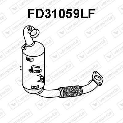 FILTRU FUNINGINE/PARTICULE SIST.DE ESAPAMENT