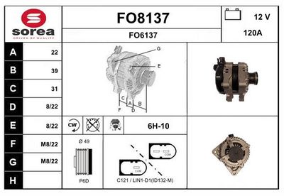 GENERATOR SNRA FO8137