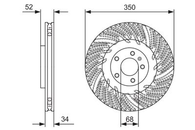 DISC FRANA BOSCH 0986479D28 4