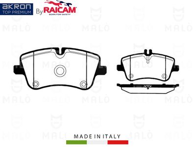 AKRON-MALÒ 28480354 Тормозные колодки и сигнализаторы для MERCEDES-BENZ C-CLASS T-Model (S203) C 270 CDI (203.216)