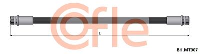 COFLE 92.BH.MT007 Тормозной шланг  для MITSUBISHI COLT VI (Z3_A, Z2_A) 1.3 LPG